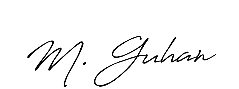 Here are the top 10 professional signature styles for the name M. Guhan. These are the best autograph styles you can use for your name. M. Guhan signature style 7 images and pictures png