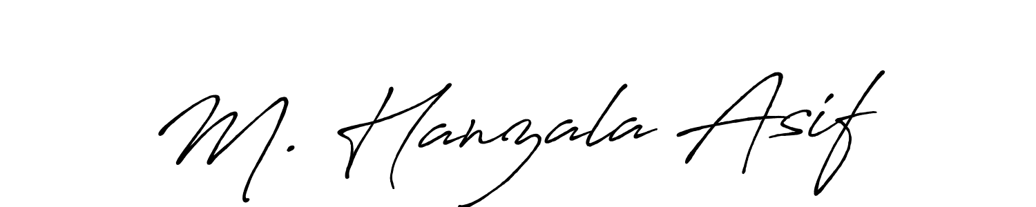 It looks lik you need a new signature style for name M. Hanzala Asif. Design unique handwritten (Antro_Vectra_Bolder) signature with our free signature maker in just a few clicks. M. Hanzala Asif signature style 7 images and pictures png