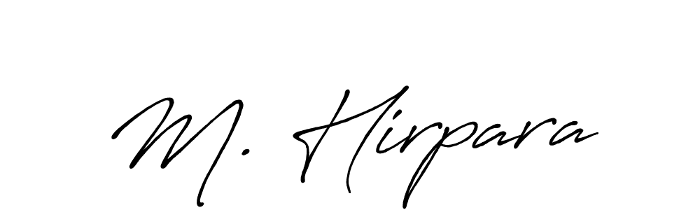 This is the best signature style for the M. Hirpara name. Also you like these signature font (Antro_Vectra_Bolder). Mix name signature. M. Hirpara signature style 7 images and pictures png