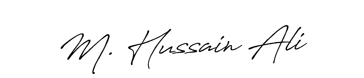 How to Draw M. Hussain Ali signature style? Antro_Vectra_Bolder is a latest design signature styles for name M. Hussain Ali. M. Hussain Ali signature style 7 images and pictures png