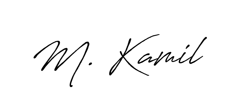 Check out images of Autograph of M. Kamil name. Actor M. Kamil Signature Style. Antro_Vectra_Bolder is a professional sign style online. M. Kamil signature style 7 images and pictures png