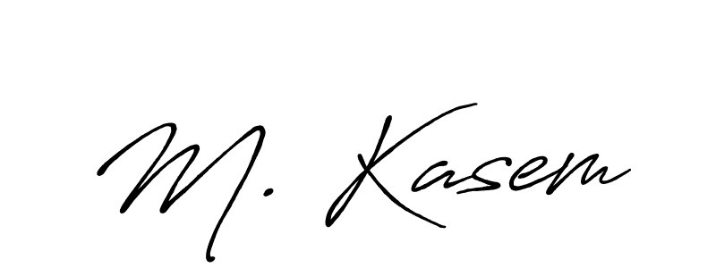 Similarly Antro_Vectra_Bolder is the best handwritten signature design. Signature creator online .You can use it as an online autograph creator for name M. Kasem. M. Kasem signature style 7 images and pictures png