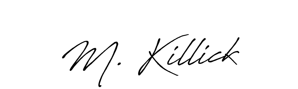 How to Draw M. Killick signature style? Antro_Vectra_Bolder is a latest design signature styles for name M. Killick. M. Killick signature style 7 images and pictures png