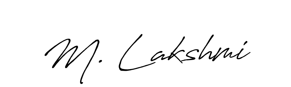 See photos of M. Lakshmi official signature by Spectra . Check more albums & portfolios. Read reviews & check more about Antro_Vectra_Bolder font. M. Lakshmi signature style 7 images and pictures png