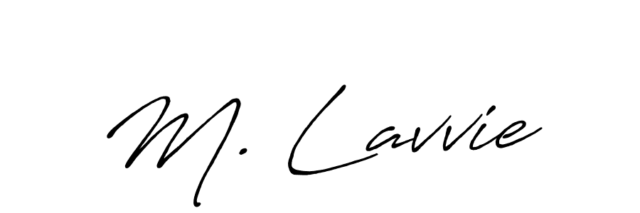 How to make M. Lavvie signature? Antro_Vectra_Bolder is a professional autograph style. Create handwritten signature for M. Lavvie name. M. Lavvie signature style 7 images and pictures png