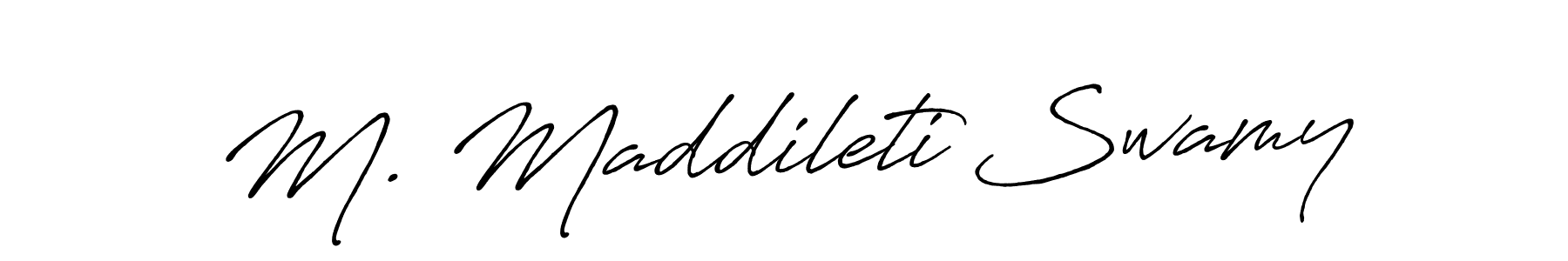 You can use this online signature creator to create a handwritten signature for the name M. Maddileti Swamy. This is the best online autograph maker. M. Maddileti Swamy signature style 7 images and pictures png