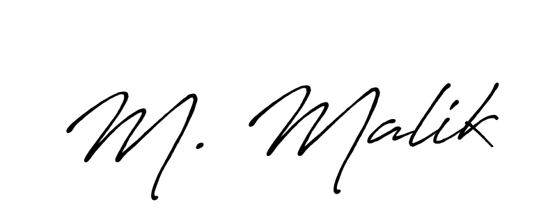 You can use this online signature creator to create a handwritten signature for the name M. Malik. This is the best online autograph maker. M. Malik signature style 7 images and pictures png