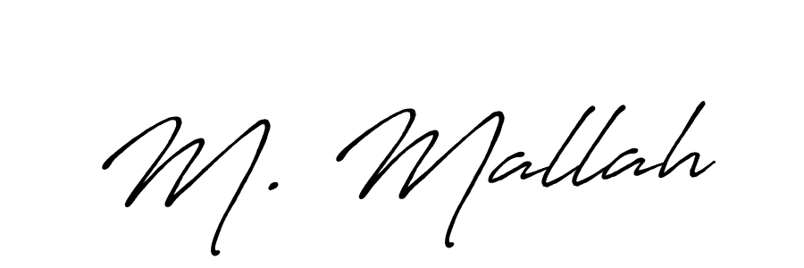 See photos of M. Mallah official signature by Spectra . Check more albums & portfolios. Read reviews & check more about Antro_Vectra_Bolder font. M. Mallah signature style 7 images and pictures png