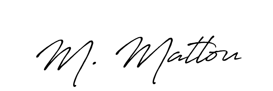 Similarly Antro_Vectra_Bolder is the best handwritten signature design. Signature creator online .You can use it as an online autograph creator for name M. Matlou. M. Matlou signature style 7 images and pictures png