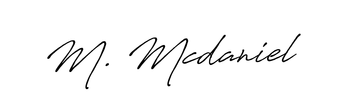 Make a short M. Mcdaniel signature style. Manage your documents anywhere anytime using Antro_Vectra_Bolder. Create and add eSignatures, submit forms, share and send files easily. M. Mcdaniel signature style 7 images and pictures png