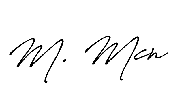 How to Draw M. Mcn signature style? Antro_Vectra_Bolder is a latest design signature styles for name M. Mcn. M. Mcn signature style 7 images and pictures png