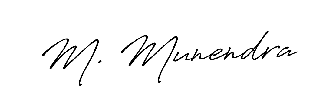 You can use this online signature creator to create a handwritten signature for the name M. Munendra. This is the best online autograph maker. M. Munendra signature style 7 images and pictures png