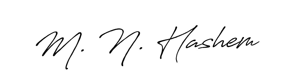 Here are the top 10 professional signature styles for the name M. N. Hashem. These are the best autograph styles you can use for your name. M. N. Hashem signature style 7 images and pictures png