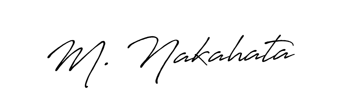 See photos of M. Nakahata official signature by Spectra . Check more albums & portfolios. Read reviews & check more about Antro_Vectra_Bolder font. M. Nakahata signature style 7 images and pictures png