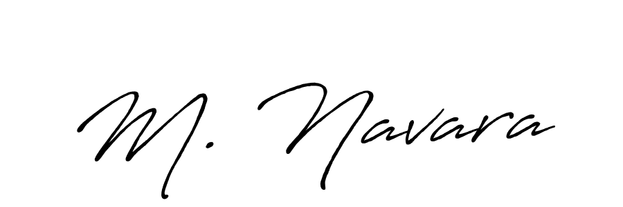 if you are searching for the best signature style for your name M. Navara. so please give up your signature search. here we have designed multiple signature styles  using Antro_Vectra_Bolder. M. Navara signature style 7 images and pictures png