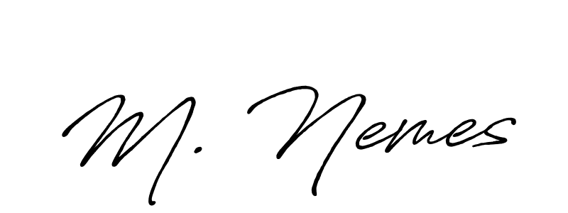 You can use this online signature creator to create a handwritten signature for the name M. Nemes. This is the best online autograph maker. M. Nemes signature style 7 images and pictures png