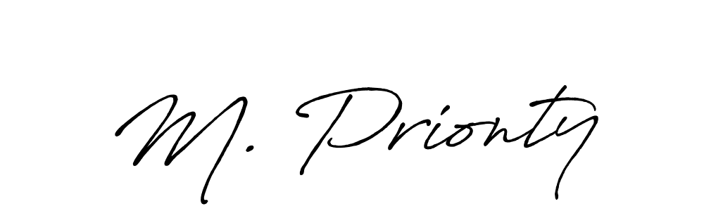 Check out images of Autograph of M. Prionty name. Actor M. Prionty Signature Style. Antro_Vectra_Bolder is a professional sign style online. M. Prionty signature style 7 images and pictures png