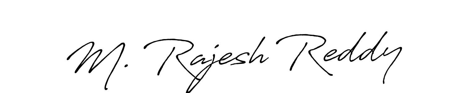 Here are the top 10 professional signature styles for the name M. Rajesh Reddy. These are the best autograph styles you can use for your name. M. Rajesh Reddy signature style 7 images and pictures png