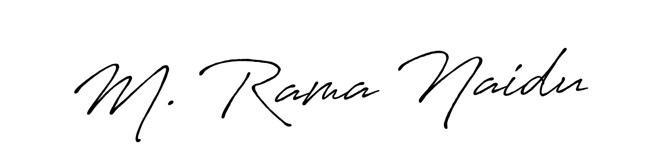 How to Draw M. Rama Naidu signature style? Antro_Vectra_Bolder is a latest design signature styles for name M. Rama Naidu. M. Rama Naidu signature style 7 images and pictures png