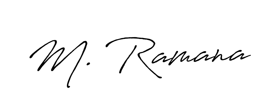 Check out images of Autograph of M. Ramana name. Actor M. Ramana Signature Style. Antro_Vectra_Bolder is a professional sign style online. M. Ramana signature style 7 images and pictures png