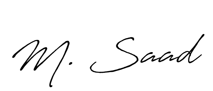 Here are the top 10 professional signature styles for the name M. Saad. These are the best autograph styles you can use for your name. M. Saad signature style 7 images and pictures png