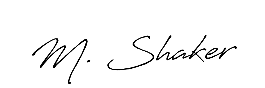 How to Draw M. Shaker signature style? Antro_Vectra_Bolder is a latest design signature styles for name M. Shaker. M. Shaker signature style 7 images and pictures png