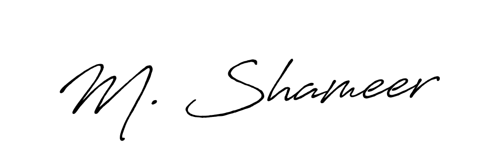 Here are the top 10 professional signature styles for the name M. Shameer. These are the best autograph styles you can use for your name. M. Shameer signature style 7 images and pictures png