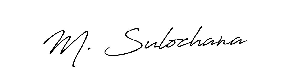 You can use this online signature creator to create a handwritten signature for the name M. Sulochana. This is the best online autograph maker. M. Sulochana signature style 7 images and pictures png