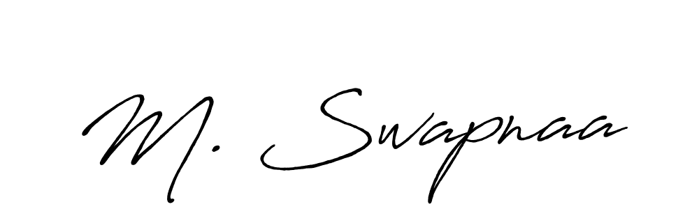 This is the best signature style for the M. Swapnaa name. Also you like these signature font (Antro_Vectra_Bolder). Mix name signature. M. Swapnaa signature style 7 images and pictures png