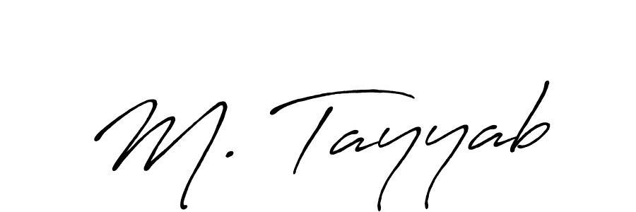 Antro_Vectra_Bolder is a professional signature style that is perfect for those who want to add a touch of class to their signature. It is also a great choice for those who want to make their signature more unique. Get M. Tayyab name to fancy signature for free. M. Tayyab signature style 7 images and pictures png