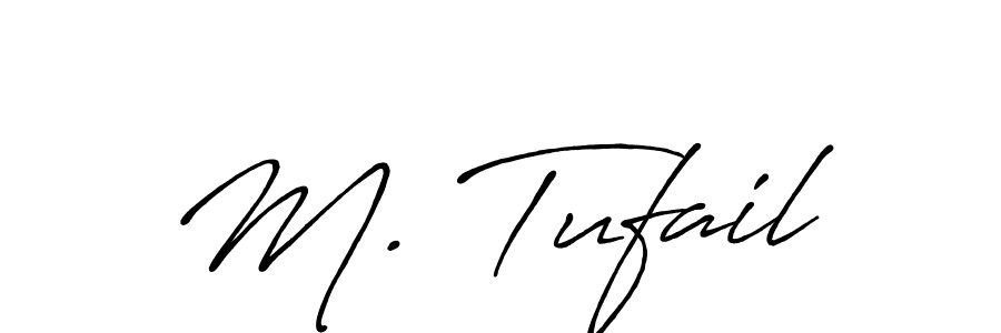 Make a beautiful signature design for name M. Tufail. Use this online signature maker to create a handwritten signature for free. M. Tufail signature style 7 images and pictures png