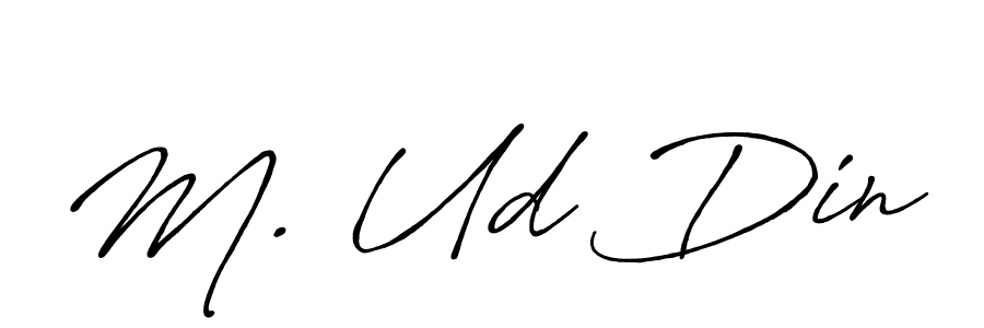 Here are the top 10 professional signature styles for the name M. Ud Din. These are the best autograph styles you can use for your name. M. Ud Din signature style 7 images and pictures png