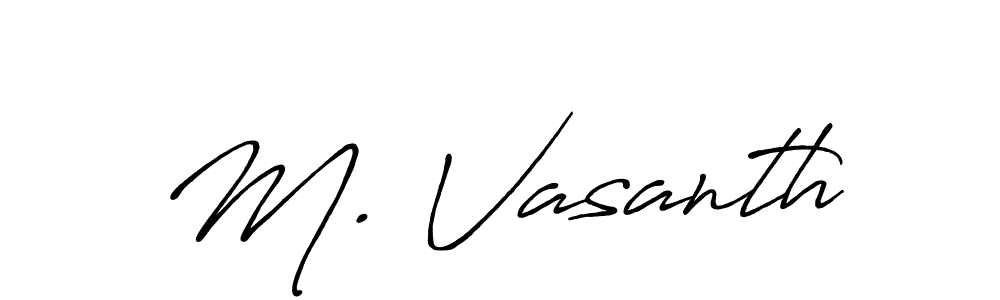 Check out images of Autograph of M. Vasanth name. Actor M. Vasanth Signature Style. Antro_Vectra_Bolder is a professional sign style online. M. Vasanth signature style 7 images and pictures png