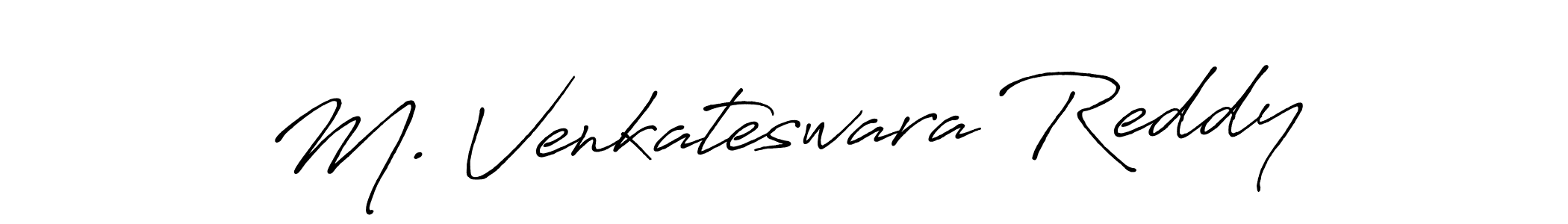 How to make M. Venkateswara Reddy signature? Antro_Vectra_Bolder is a professional autograph style. Create handwritten signature for M. Venkateswara Reddy name. M. Venkateswara Reddy signature style 7 images and pictures png