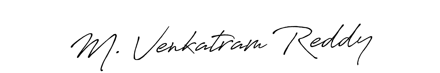 How to Draw M. Venkatram Reddy signature style? Antro_Vectra_Bolder is a latest design signature styles for name M. Venkatram Reddy. M. Venkatram Reddy signature style 7 images and pictures png