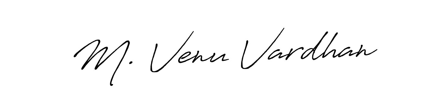 Check out images of Autograph of M. Venu Vardhan name. Actor M. Venu Vardhan Signature Style. Antro_Vectra_Bolder is a professional sign style online. M. Venu Vardhan signature style 7 images and pictures png