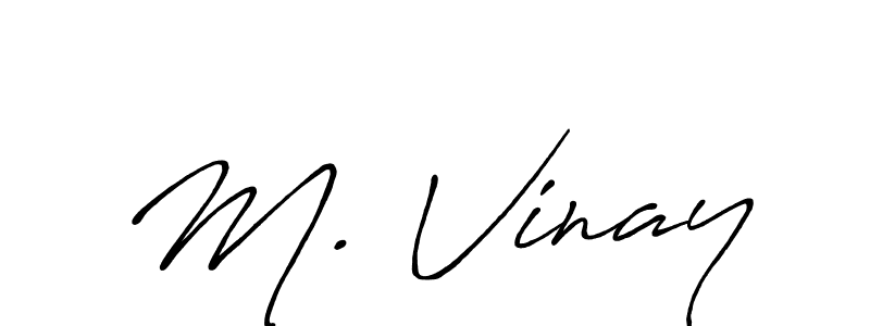 See photos of M. Vinay official signature by Spectra . Check more albums & portfolios. Read reviews & check more about Antro_Vectra_Bolder font. M. Vinay signature style 7 images and pictures png