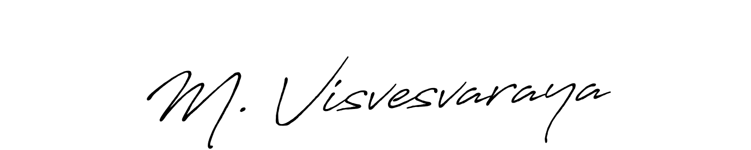 This is the best signature style for the M. Visvesvaraya name. Also you like these signature font (Antro_Vectra_Bolder). Mix name signature. M. Visvesvaraya signature style 7 images and pictures png