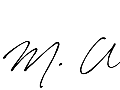 You should practise on your own different ways (Antro_Vectra_Bolder) to write your name (M. W) in signature. don't let someone else do it for you. M. W signature style 7 images and pictures png