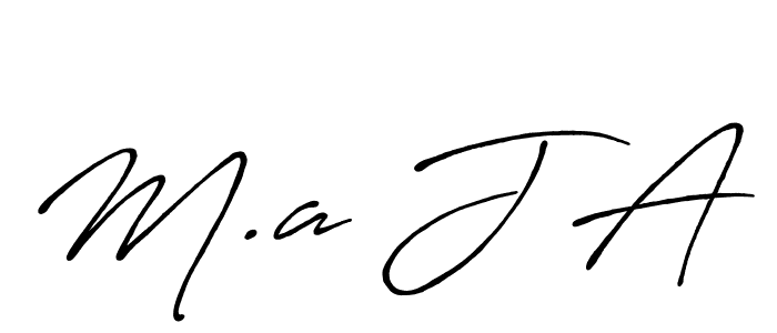 You can use this online signature creator to create a handwritten signature for the name M.a J A. This is the best online autograph maker. M.a J A signature style 7 images and pictures png