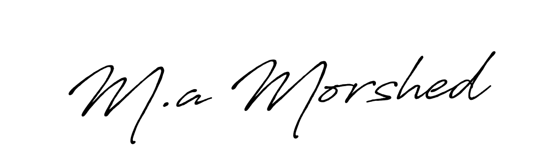 This is the best signature style for the M.a Morshed name. Also you like these signature font (Antro_Vectra_Bolder). Mix name signature. M.a Morshed signature style 7 images and pictures png