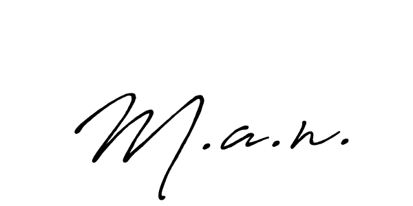 It looks lik you need a new signature style for name M.a.n.. Design unique handwritten (Antro_Vectra_Bolder) signature with our free signature maker in just a few clicks. M.a.n. signature style 7 images and pictures png