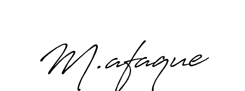 How to make M.afaque signature? Antro_Vectra_Bolder is a professional autograph style. Create handwritten signature for M.afaque name. M.afaque signature style 7 images and pictures png