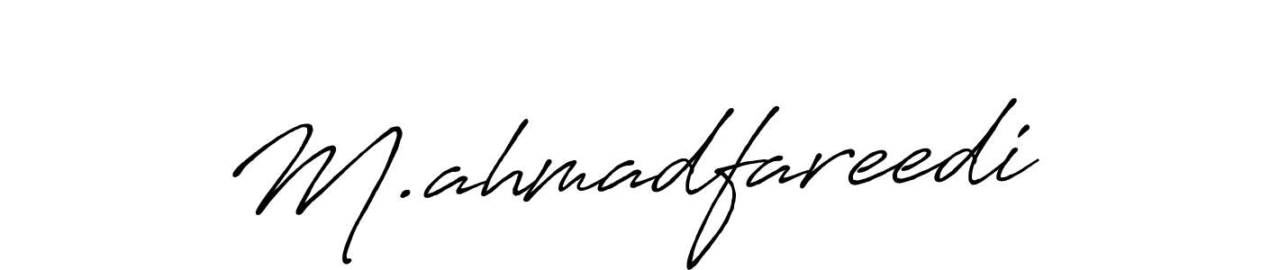 You can use this online signature creator to create a handwritten signature for the name M.ahmadfareedi. This is the best online autograph maker. M.ahmadfareedi signature style 7 images and pictures png