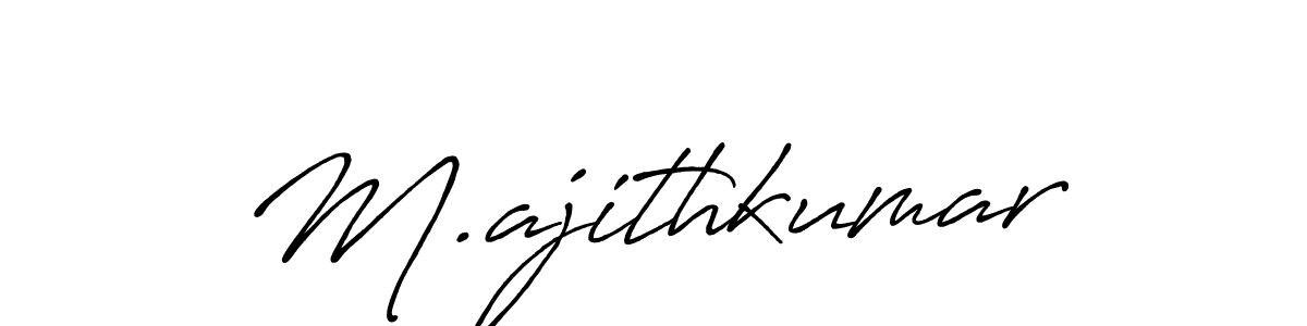 Check out images of Autograph of M.ajithkumar name. Actor M.ajithkumar Signature Style. Antro_Vectra_Bolder is a professional sign style online. M.ajithkumar signature style 7 images and pictures png