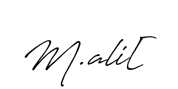 This is the best signature style for the M.ali[ name. Also you like these signature font (Antro_Vectra_Bolder). Mix name signature. M.ali[ signature style 7 images and pictures png