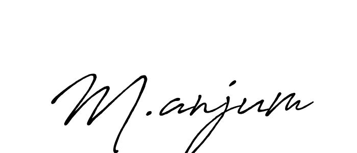 Antro_Vectra_Bolder is a professional signature style that is perfect for those who want to add a touch of class to their signature. It is also a great choice for those who want to make their signature more unique. Get M.anjum name to fancy signature for free. M.anjum signature style 7 images and pictures png