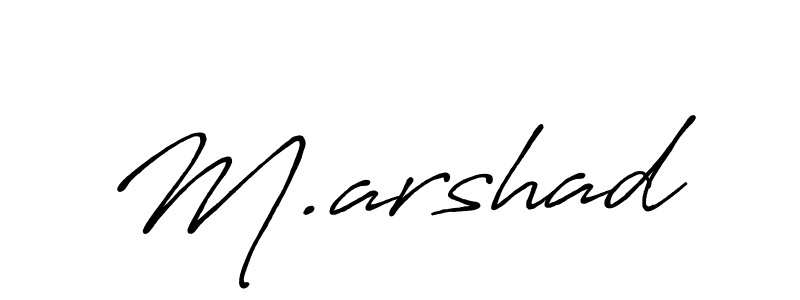 How to Draw M.arshad signature style? Antro_Vectra_Bolder is a latest design signature styles for name M.arshad. M.arshad signature style 7 images and pictures png