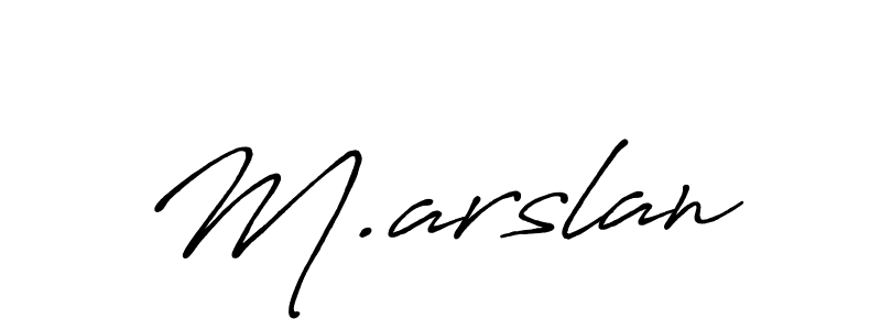 It looks lik you need a new signature style for name M.arslan. Design unique handwritten (Antro_Vectra_Bolder) signature with our free signature maker in just a few clicks. M.arslan signature style 7 images and pictures png