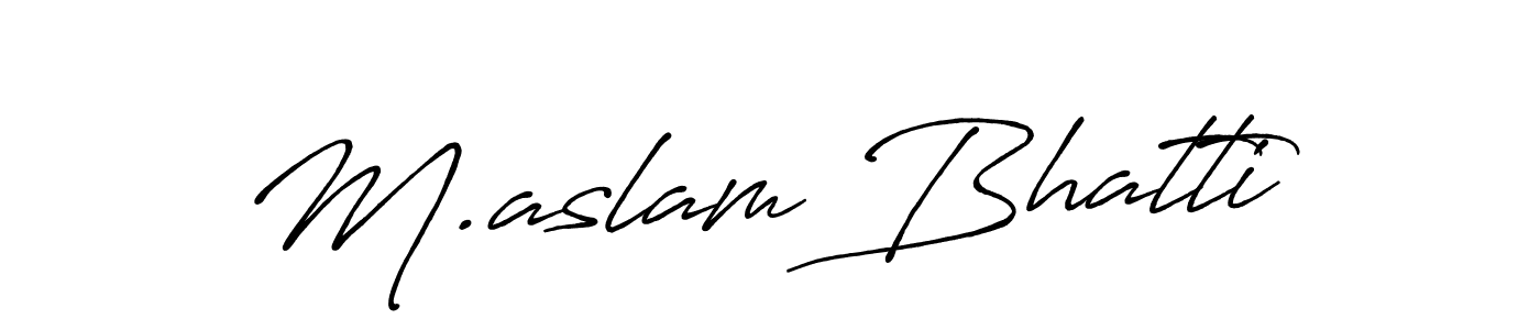 Check out images of Autograph of M.aslam Bhatti name. Actor M.aslam Bhatti Signature Style. Antro_Vectra_Bolder is a professional sign style online. M.aslam Bhatti signature style 7 images and pictures png